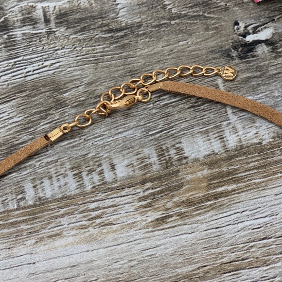 Out West Turquoise Suede Necklace - Picture 5 of 5